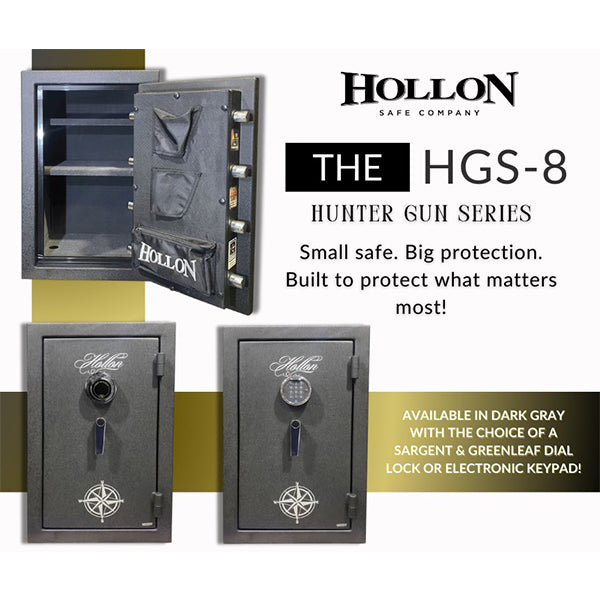 Hollon Safe HGS-8E / HGS-8C Hunter Series Safe
