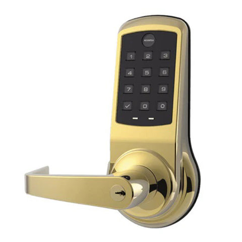 Accentra AU-NTB613-NR nexTouch keypad lock 605 Bright Brass