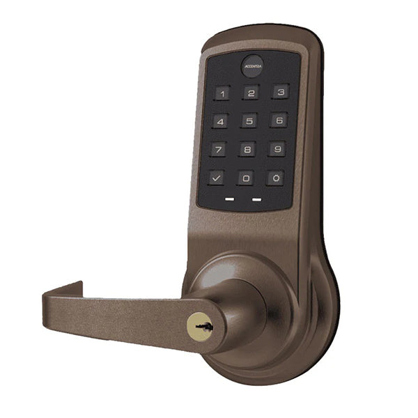 Accentra AU-NTB613-NR nexTouch keypad lock 613E Dark Oxidized Satin Bronze