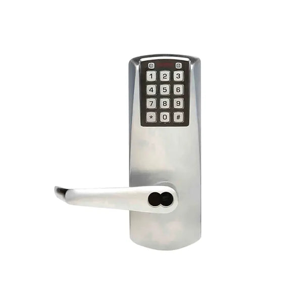 Dormakaba E-Plex E2031 Electronic Pushbutton Cylindrical Lock — 626/606/744