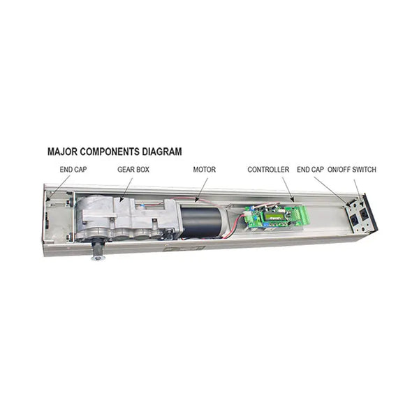 CAL-ROYAL 8600 SERIES Low Energy SMART SWING — Automatic Swing Door Operator
