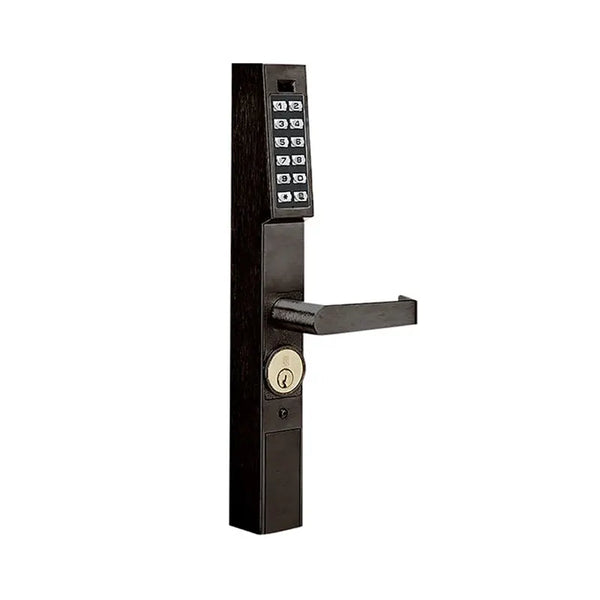 Alarm Lock Trilogy DL1200 — Narrow Stile Keypad Lever Trim (PIN, 100 Users)