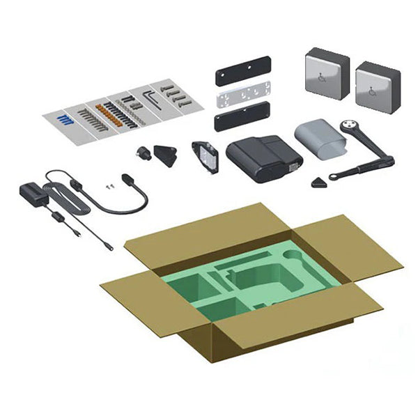 Norton 5845xSQPB ADAEZ PRO Complete Low Energy Power Door Operator Kit
