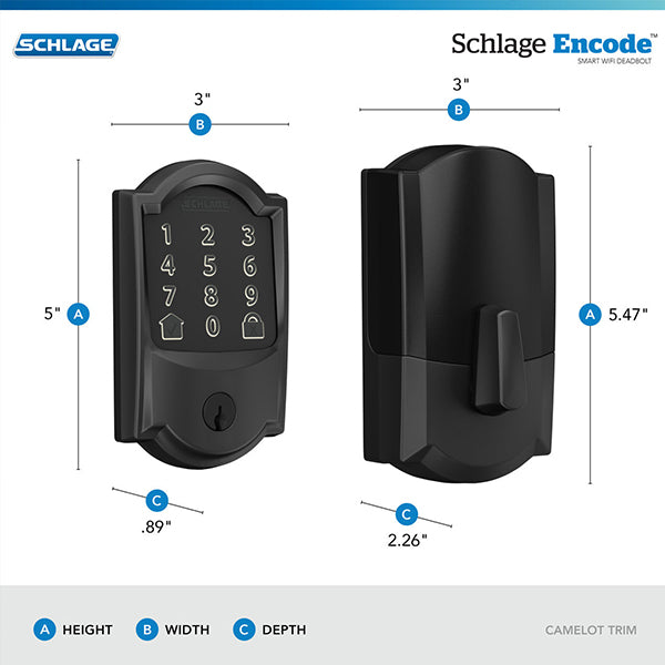 Schlage Encode™ Smart WiFi Deadbolt