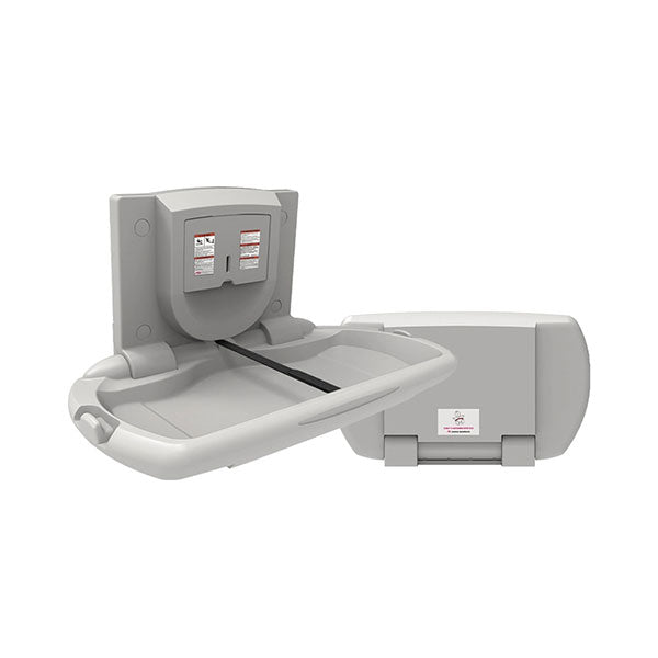 ASI - 9012 Baby Changing Station, HORIZONTAL – PLASTIC, Surface Mounted
