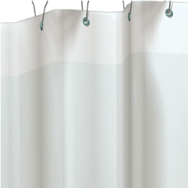 ASI - 1200-V Shower Curtain – 10 ga. White Vinyl, Various Widths