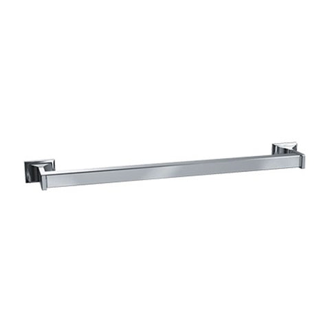 ASI - 0760-Z Towel Bar (Square) – Surface Mounted, Chrome Plated Zamak
