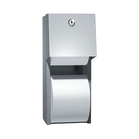 0030 Toilet Tissue Dispenser, Twin Hide-A-Roll – Surface Mounted