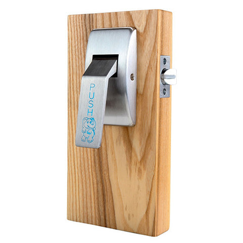 ABH LR6000Q Ligature Resistant Quiet Hospital Push Pull Latch