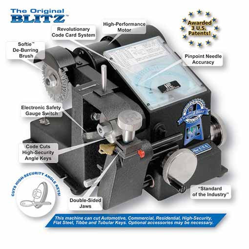 HPC Blitz™ Key Cutting Machine