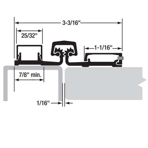 Select Continuous Hinges - 95" Standard Duty - Full Surface