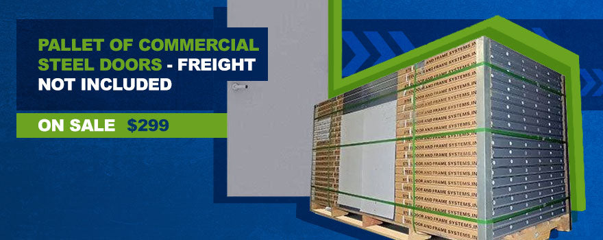 Pallets of Doors and Frames hero slide 1